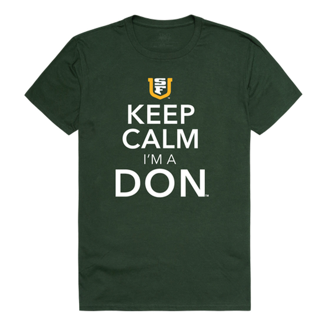 USFCA University of San Francisco Dons Keep Calm Tee T-Shirt