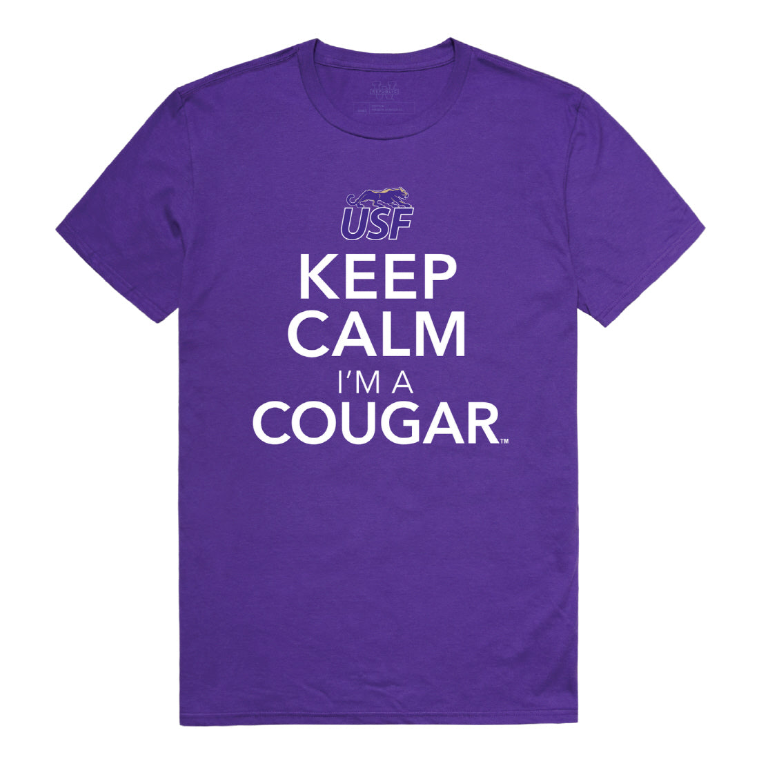 University of Sioux Falls Cougars Keep Calm Tee T-Shirt