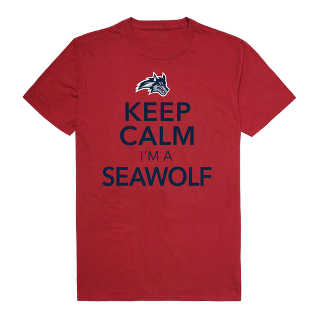 Stony Brook University Seawolves Keep Calm Tee T-Shirt