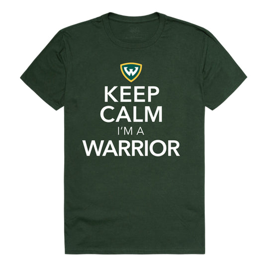 Wayne State University Warriors Keep Calm Tee T-Shirt