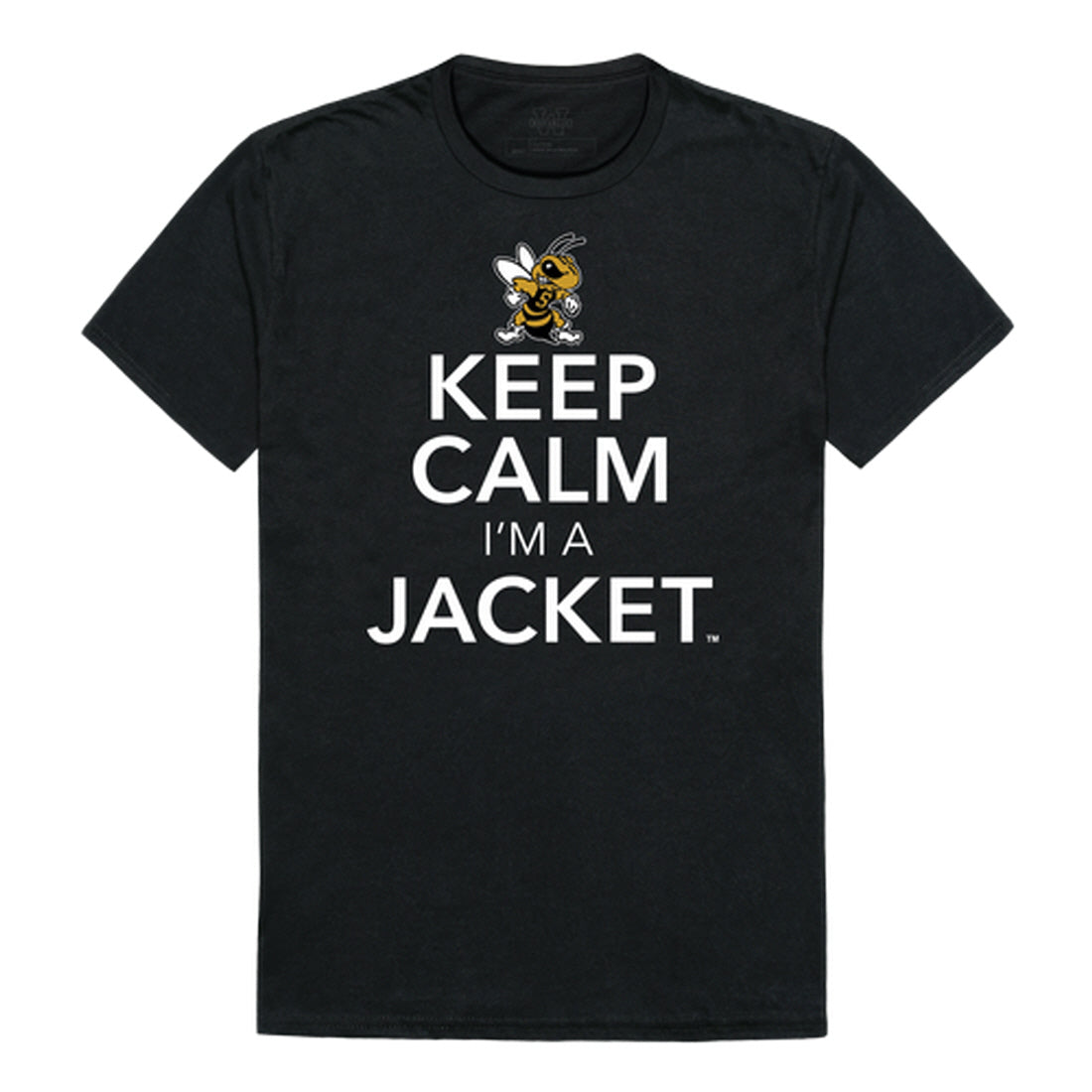 WVSU West Virginia State University Yellow Jackets Keep Calm Tee T-Shirt