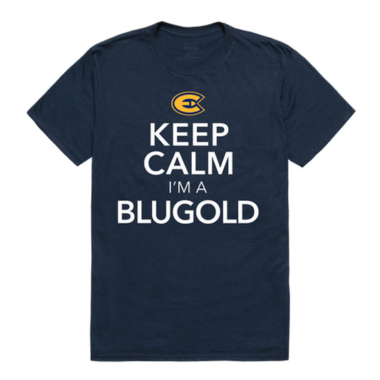 UWEC University of Wisconsin-Eau Claire Blugolds Keep Calm Tee T-Shirt