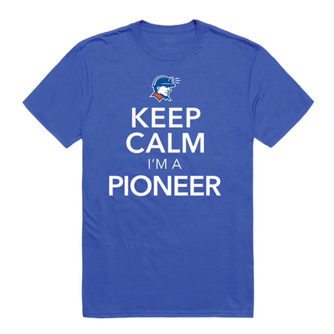 UW University of Wisconsin Platteville Pioneers Keep Calm Tee T-Shirt