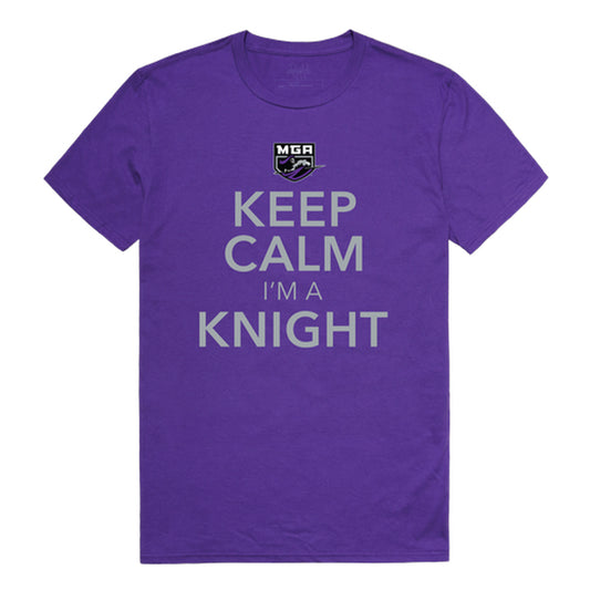 Middle Georgia State University Knights Keep Calm Tee T-Shirt