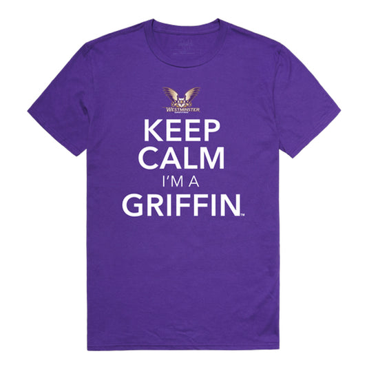 Westminster College Griffins Keep Calm Tee T-Shirt