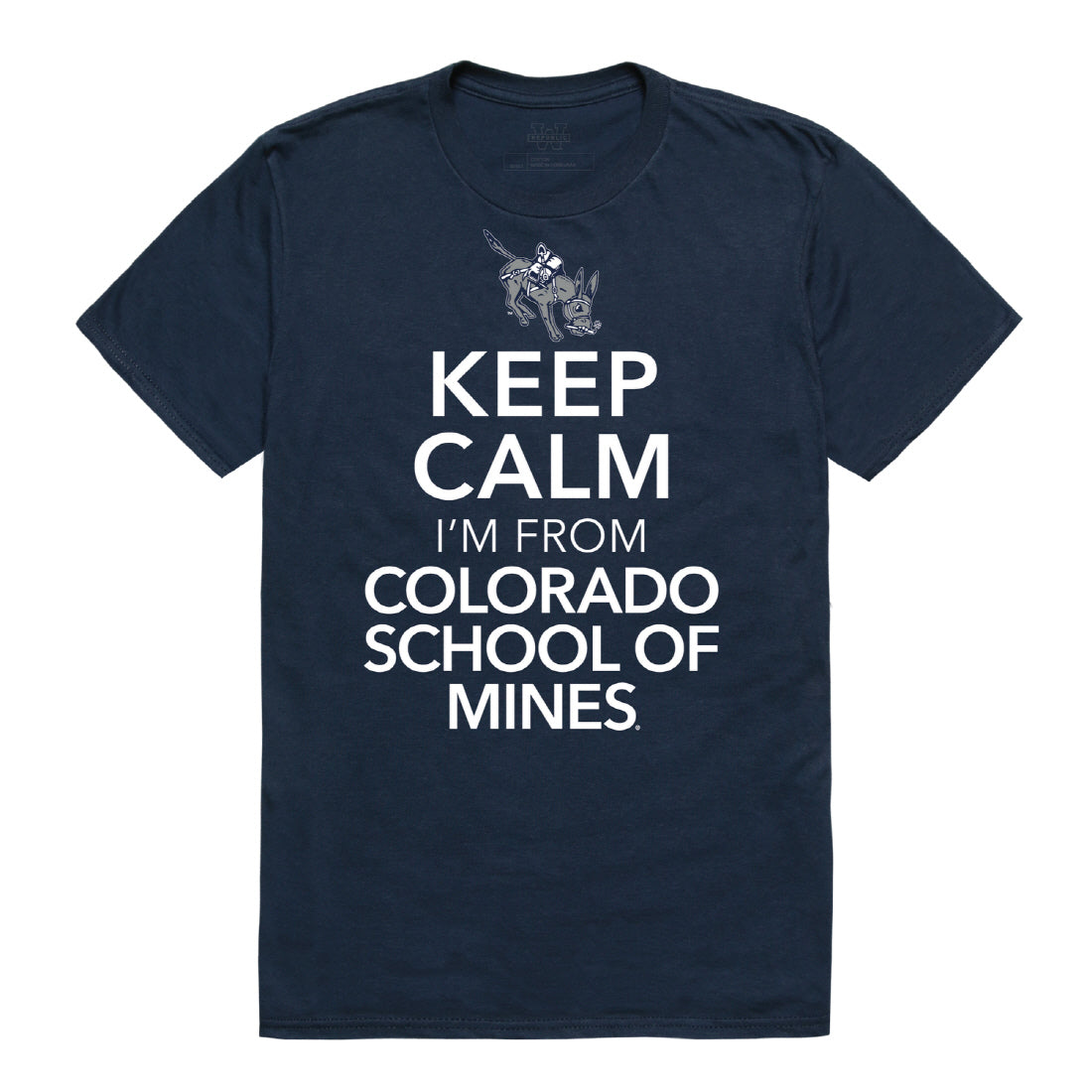 Colorado School of Mines Orediggers Keep Calm Tee T-Shirt