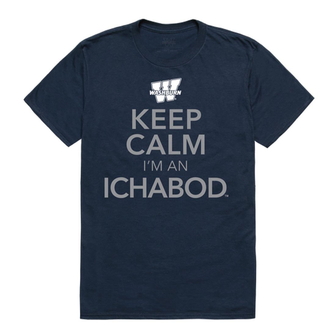 Washburn University Ichabods Keep Calm Tee T-Shirt