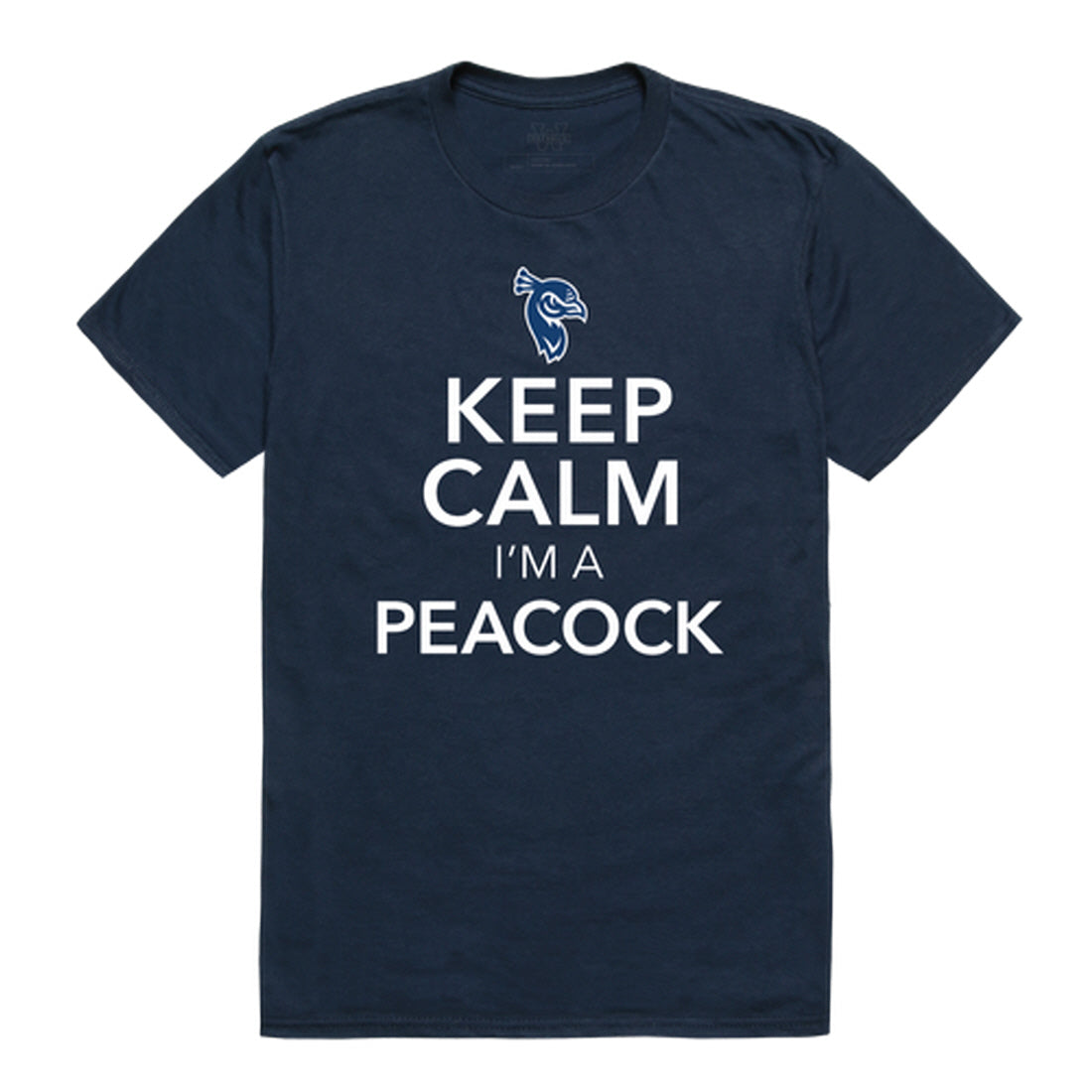 Saint Peter's University Peacocks Keep Calm Tee T-Shirt