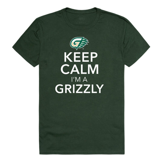 Georgia Gwinnett College Grizzlies Keep Calm Tee T-Shirt