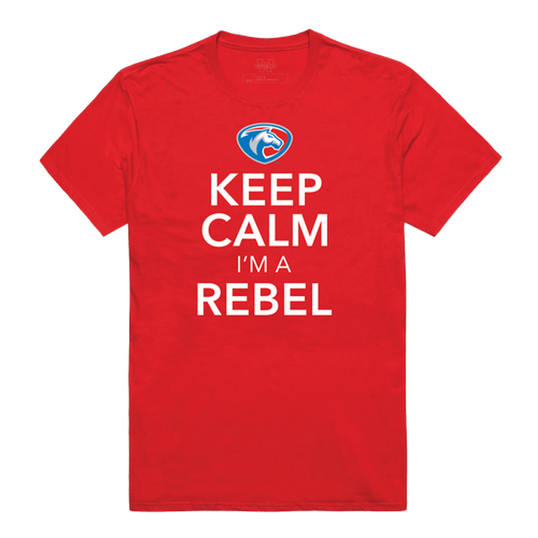 Hill College Rebels Rebels Keep Calm Tee T-Shirt