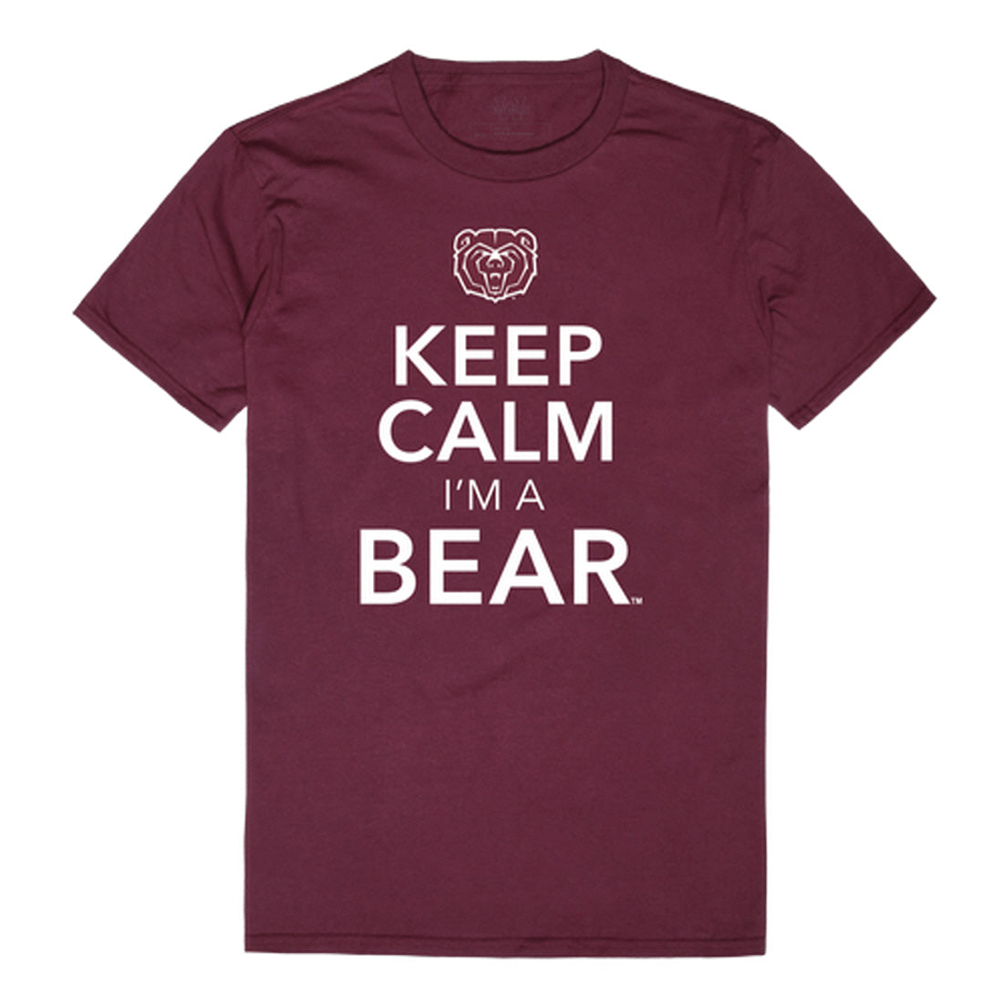 Missouri State University Bears Keep Calm Tee T-Shirt