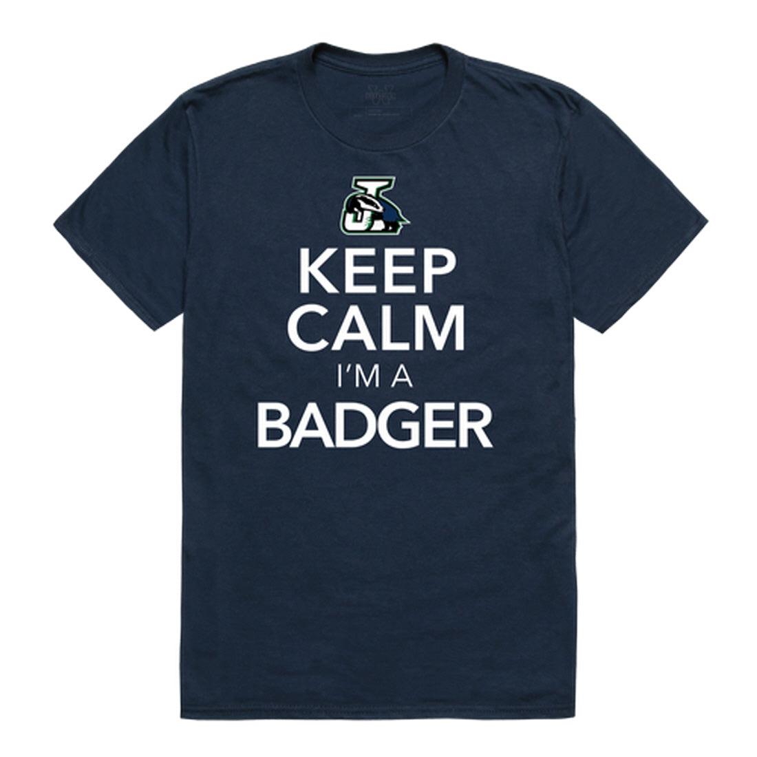 Northern Vermont University Badgers Keep Calm Tee T-Shirt