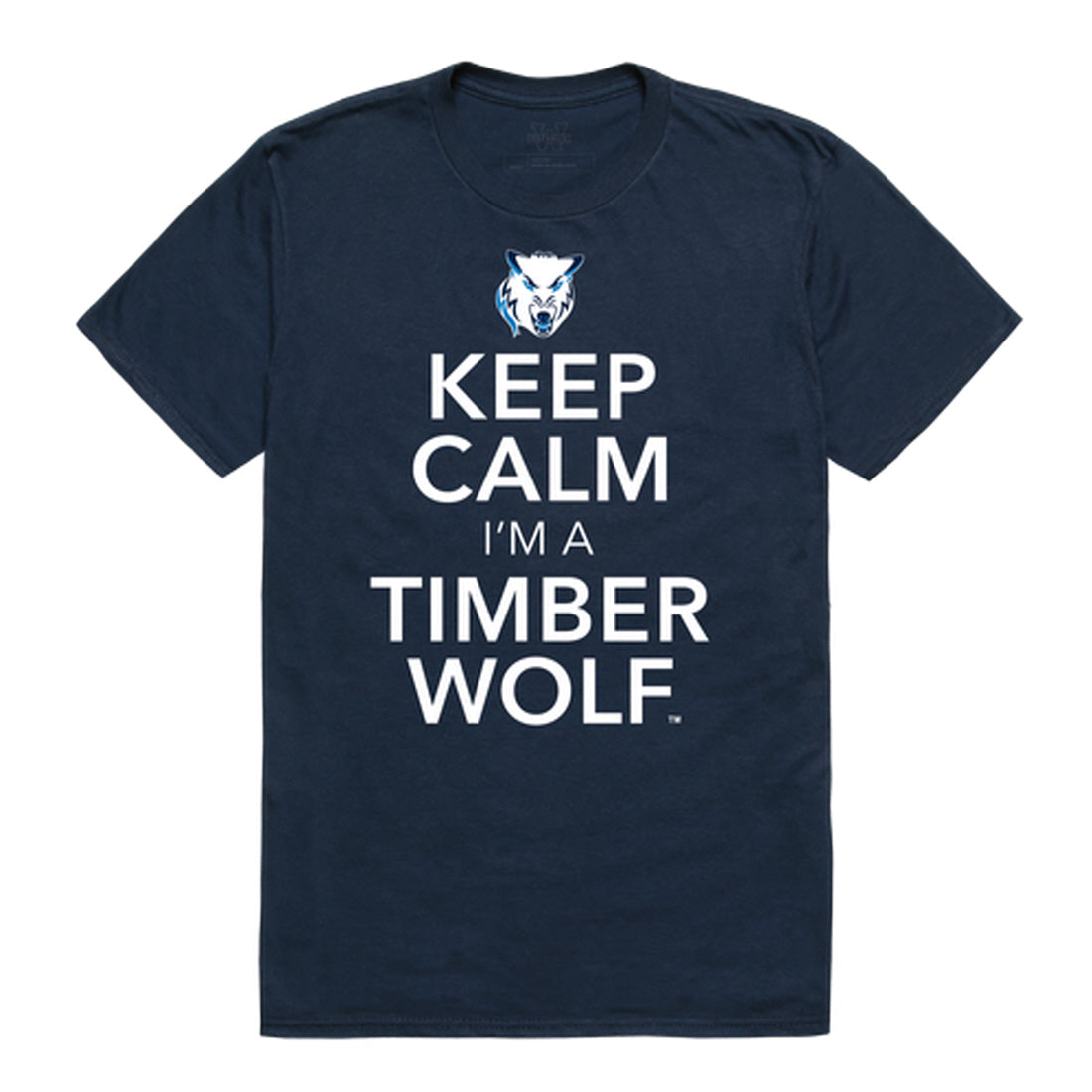 Northwood University Timberwolves Keep Calm Tee T-Shirt