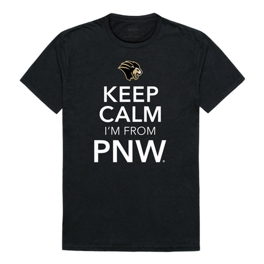 Purdue University Northwest Lion Keep Calm Tee T-Shirt