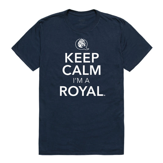 Queens University of Charlotte Royals Keep Calm Tee T-Shirt