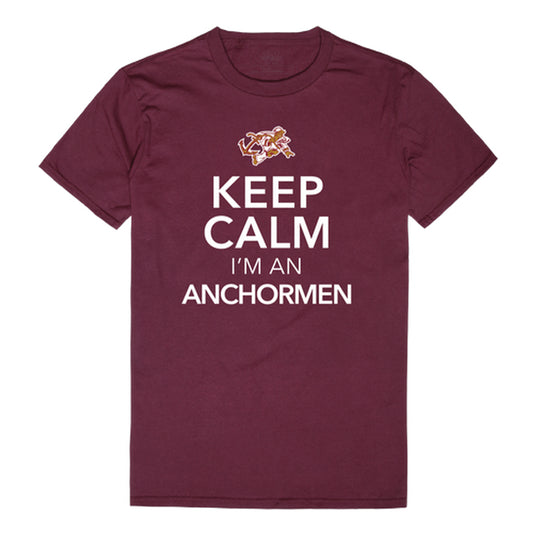 Rhode Island College Anchormen Keep Calm Tee T-Shirt