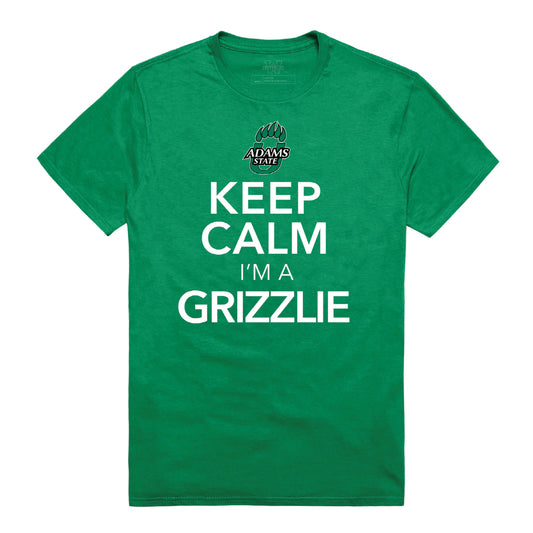 Adams State University Grizzlies Keep Calm Tee T-Shirt