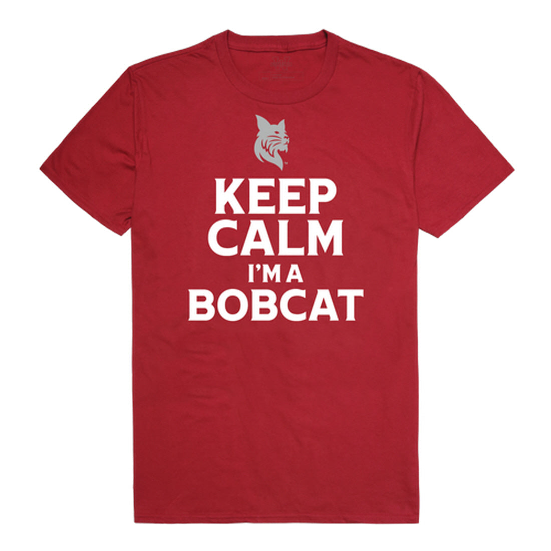 Bates College Bobcats Keep Calm Tee T-Shirt