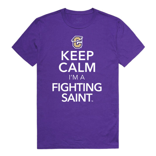 Carroll College Saints Keep Calm Tee T-Shirt