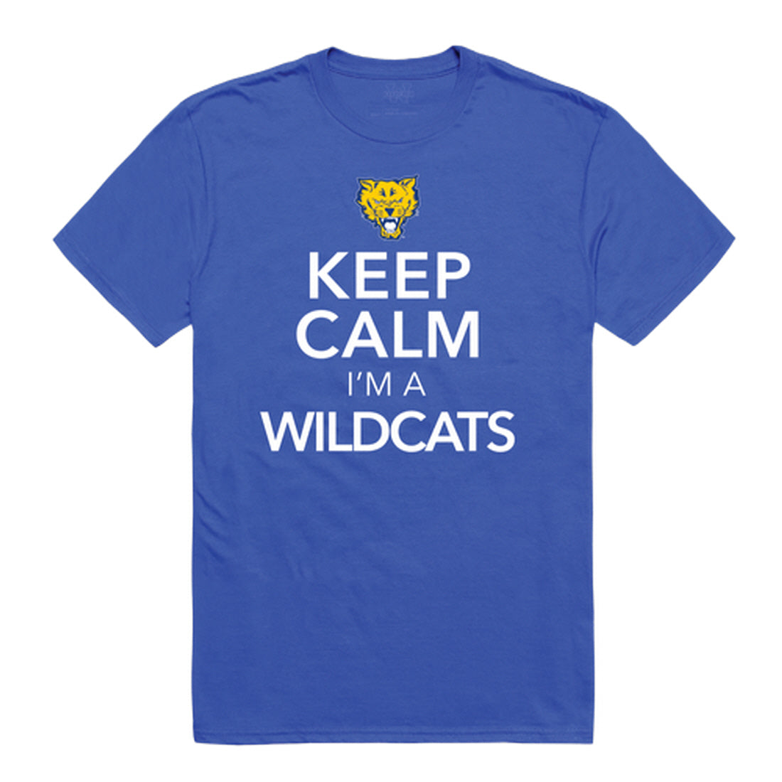 Fort Valley State University Wildcats Keep Calm Tee T-Shirt