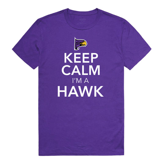 Hunter College Hawks Keep Calm Tee T-Shirt