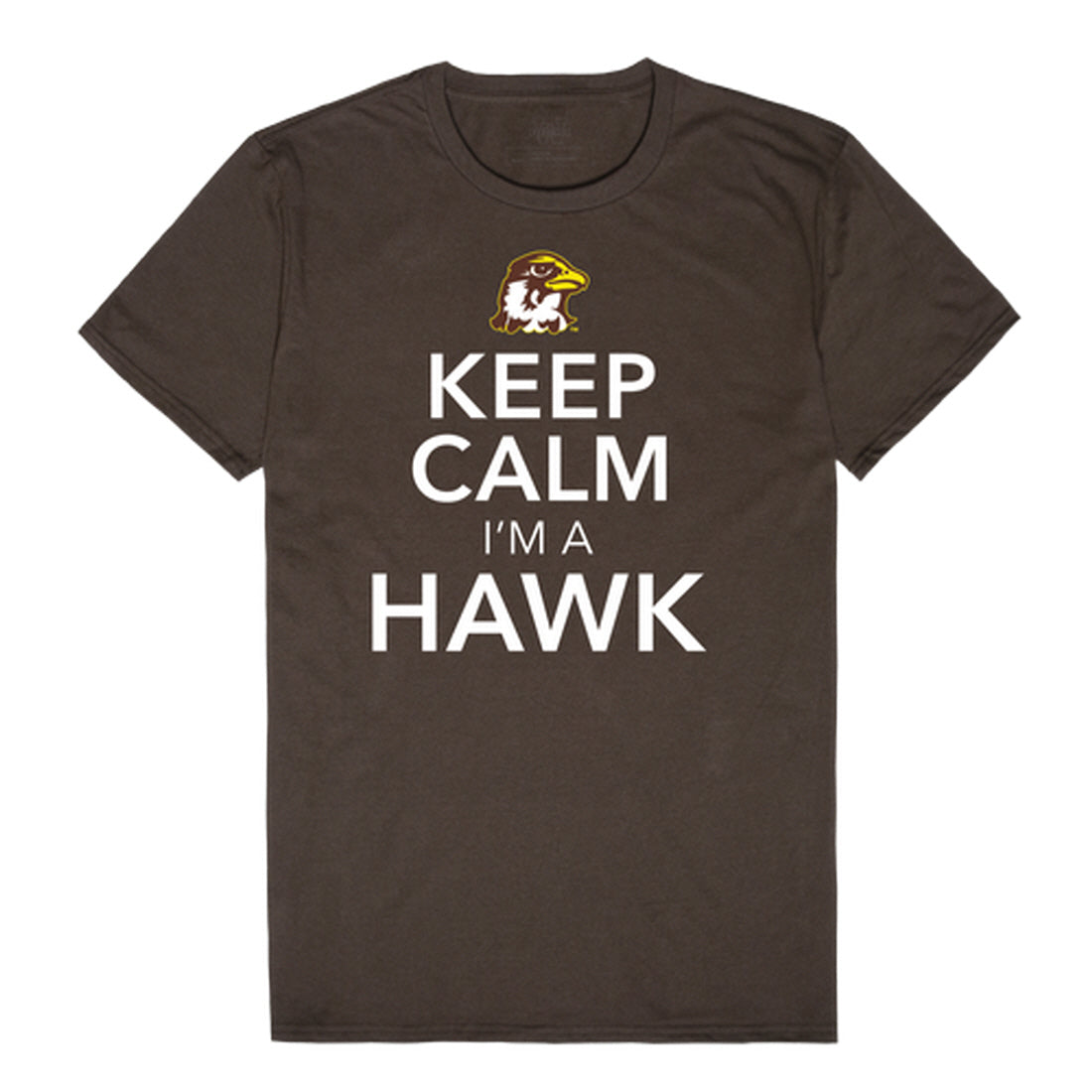 Quincy Hawks Keep Calm Tee T-Shirt