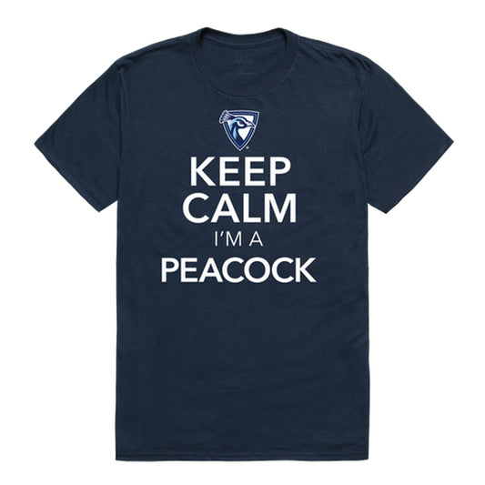 Upper Iowa Peacocks Keep Calm Tee T-Shirt