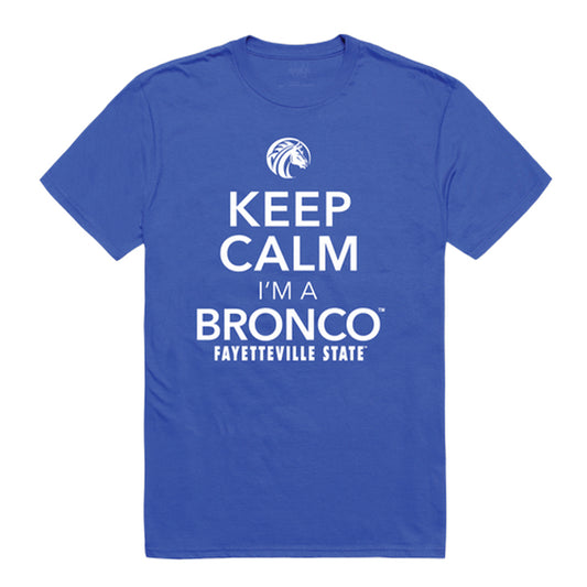 Fayetteville State Broncos Keep Calm Tee T-Shirt