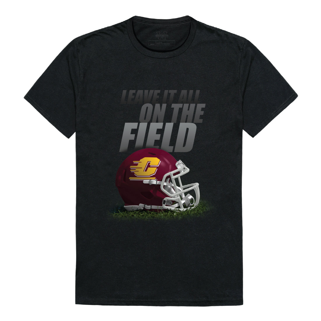 Central Michigan University Gridiron Tee T-Shirt