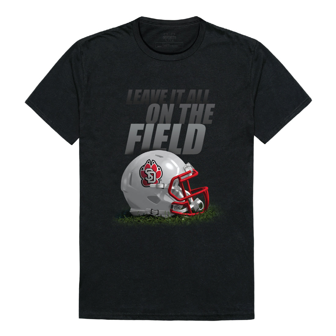 University of South Dakota Gridiron Tee T-Shirt