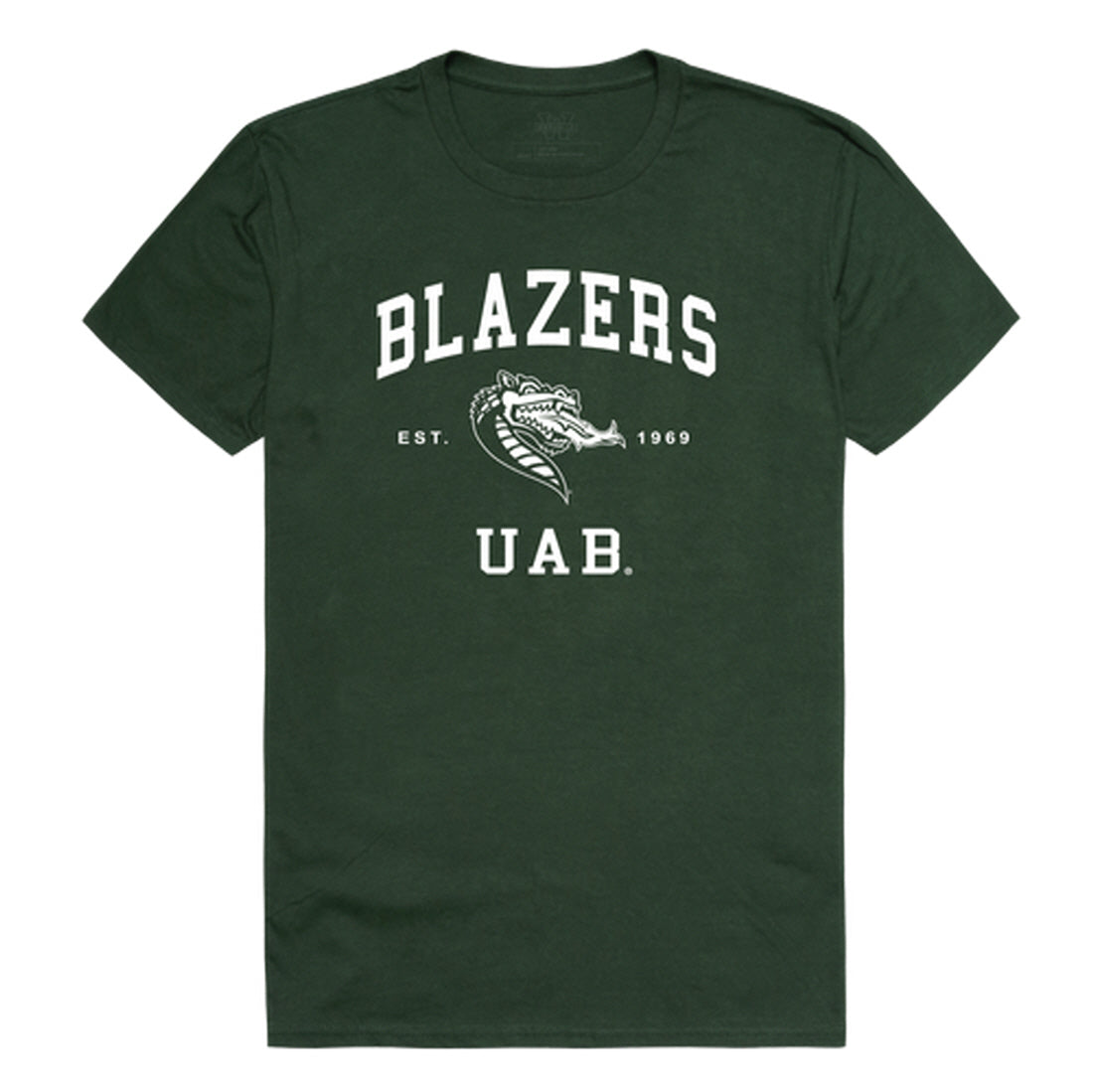 UAB University of Alabama at Birmingham Blazers Seal College Tee T-Shirt