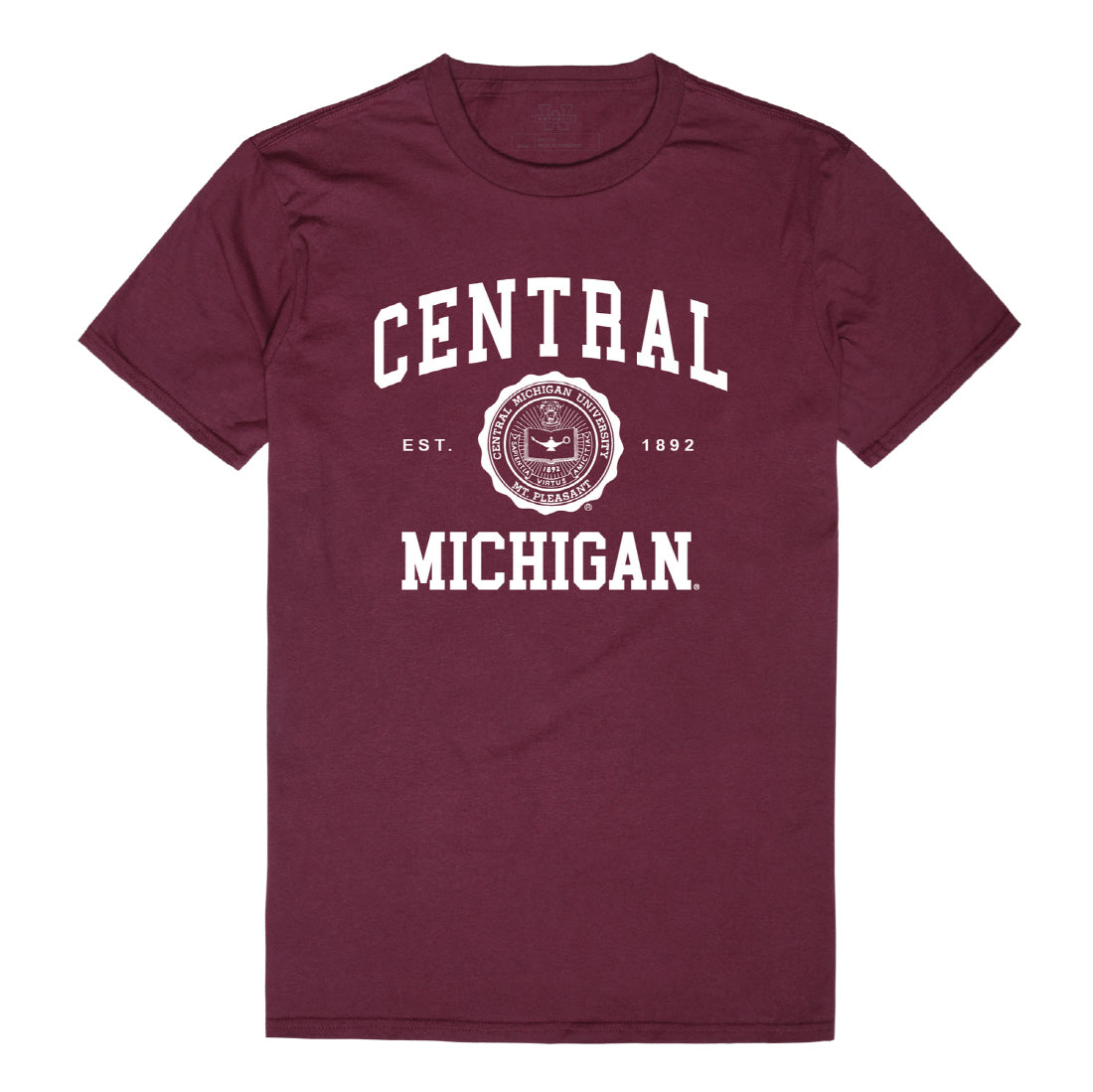 Central Michigan University Seal College Tee T-Shirt