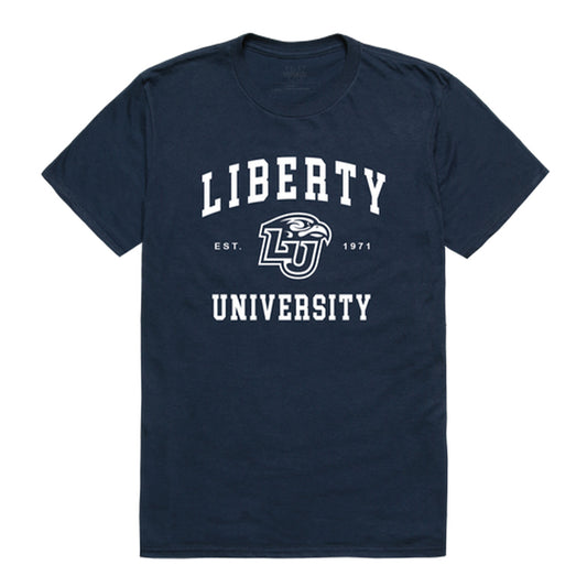 Liberty University Flames Seal College Tee T-Shirt