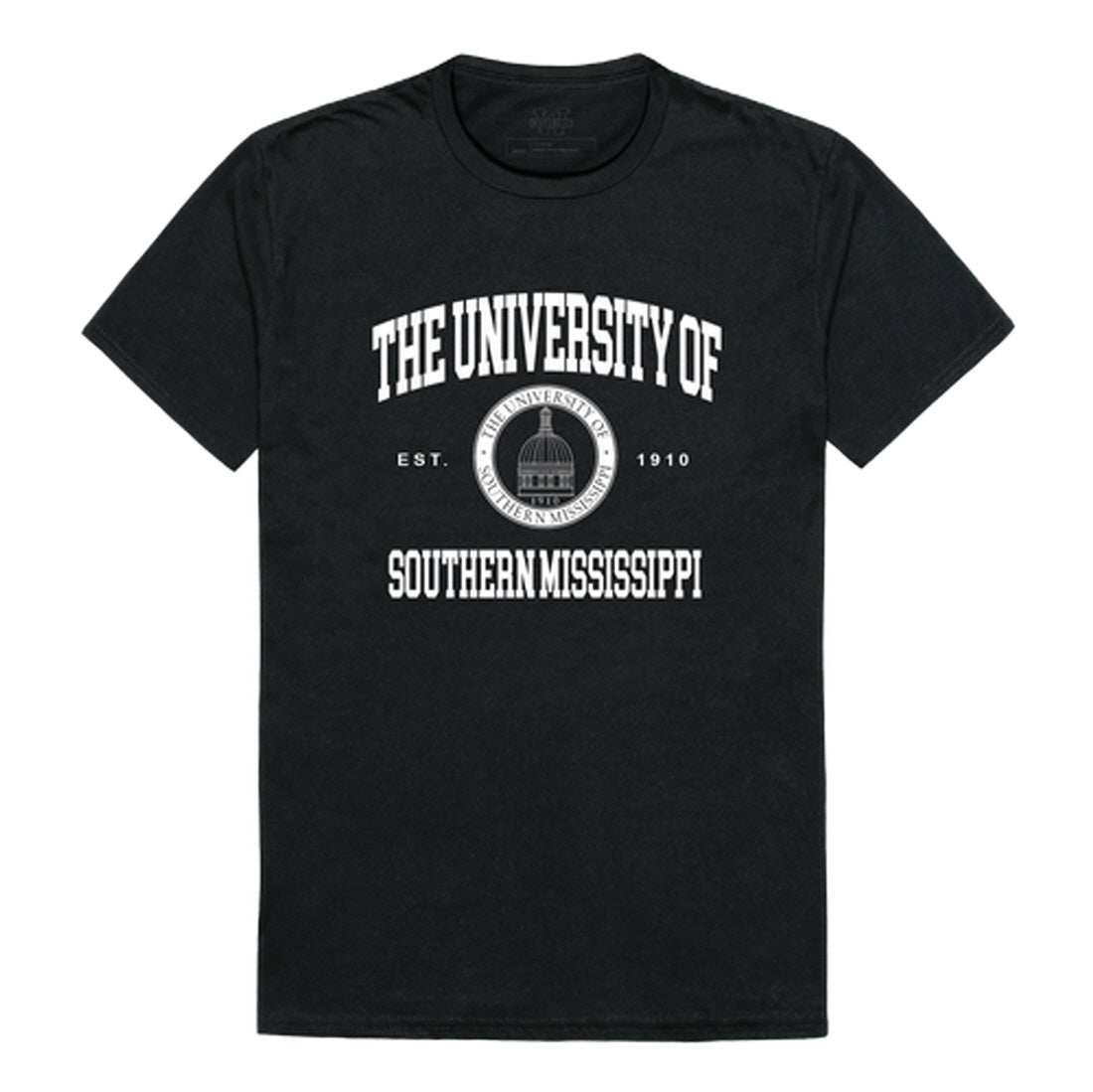 University of Southern Mississippi Golden Eagles Seal College Tee T-Shirt