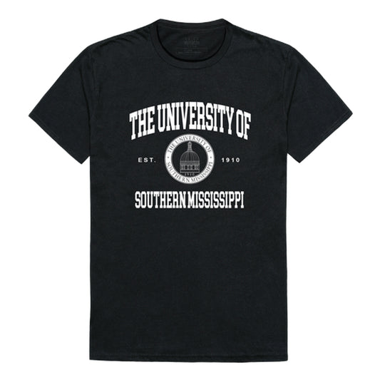 University of Southern Mississippi Golden Eagles Seal College Tee T-Shirt