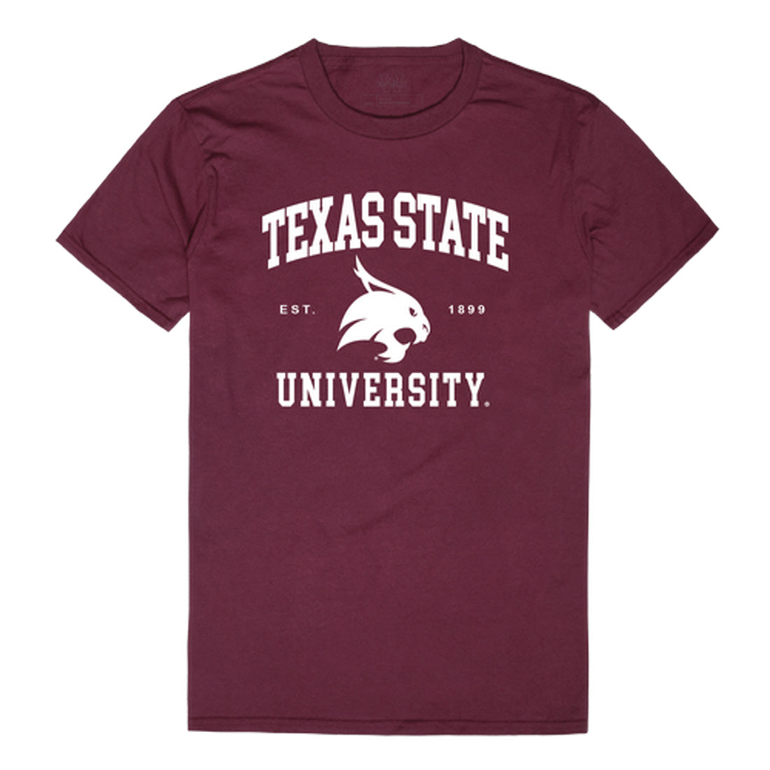 Texas State University Bobcats Seal College Tee T-Shirt