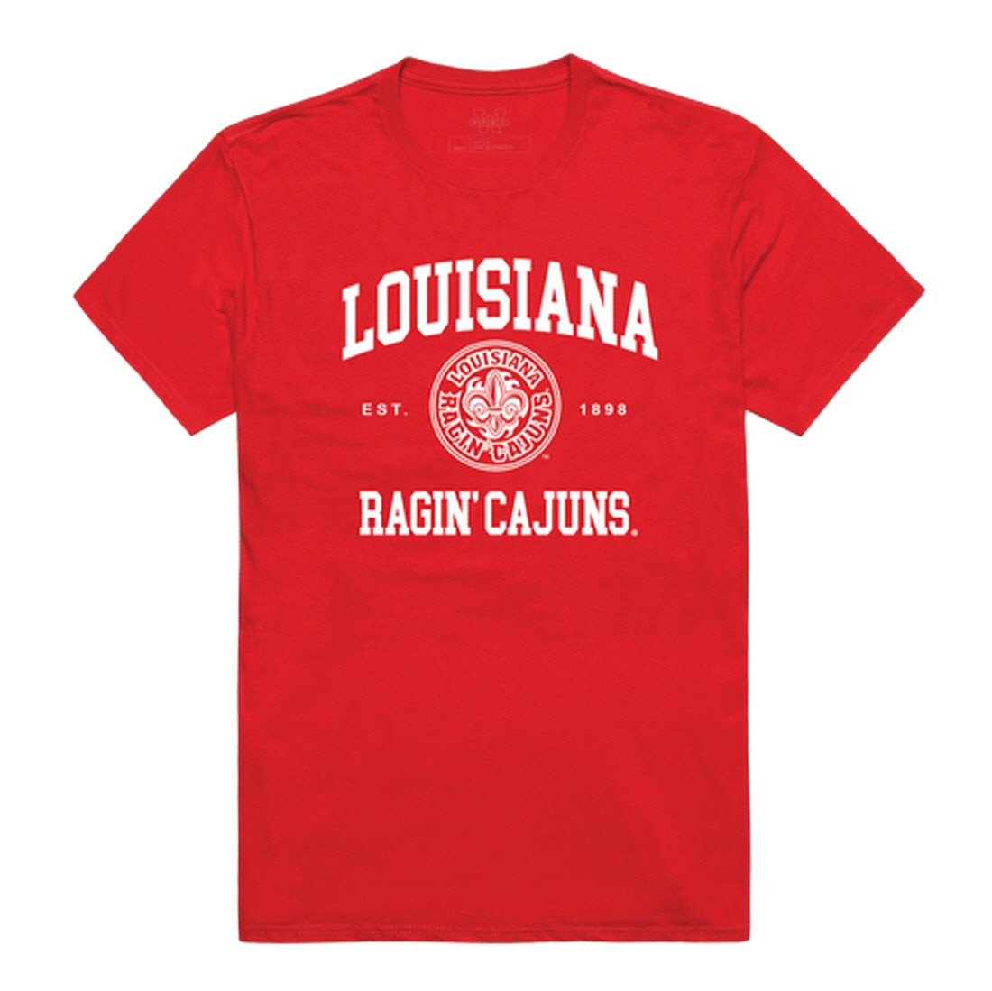 UL University of Louisiana at Lafayette Seal College Tee T-Shirt