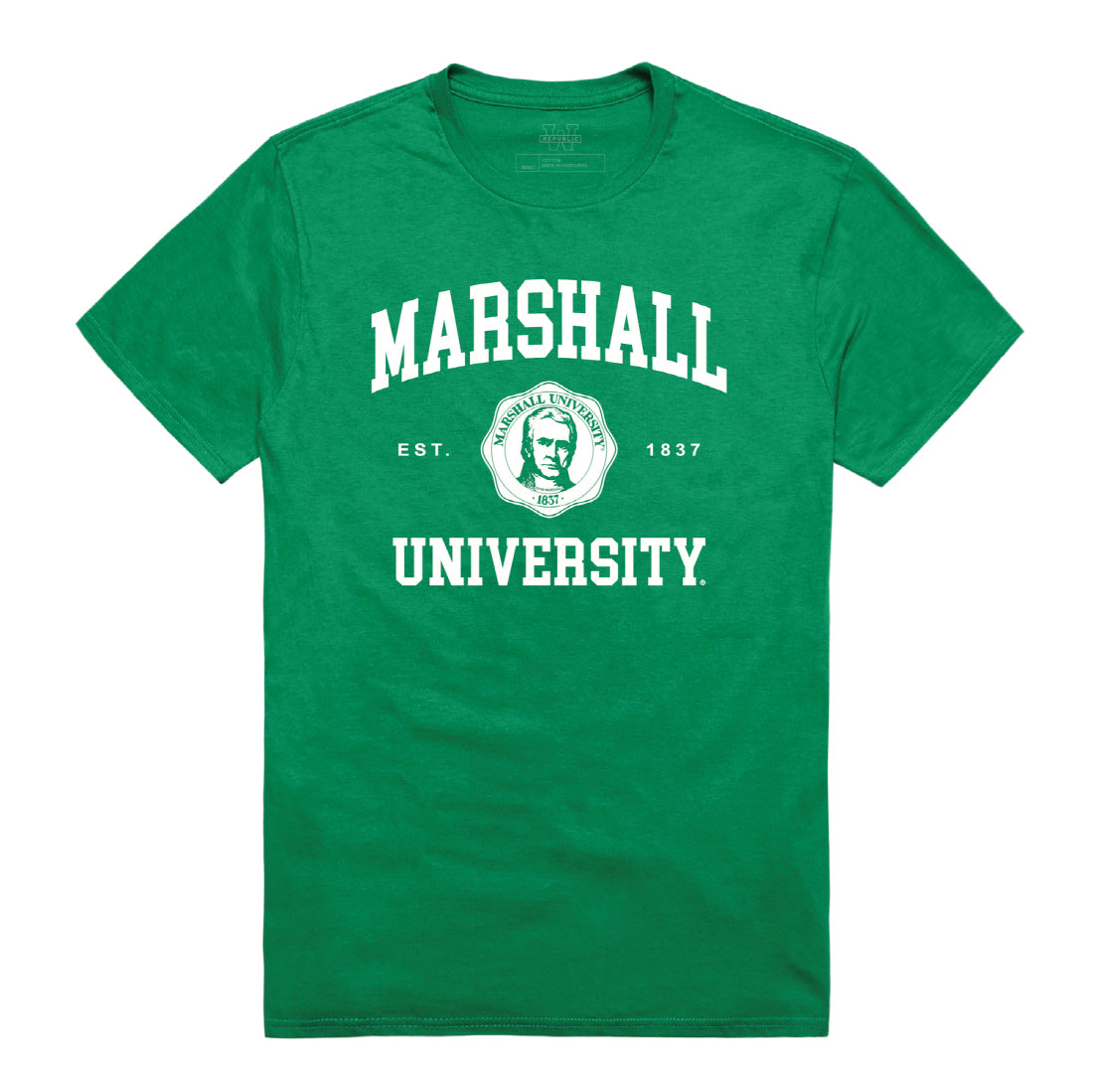 Marshall University Thundering Herd Seal College Tee T-Shirt