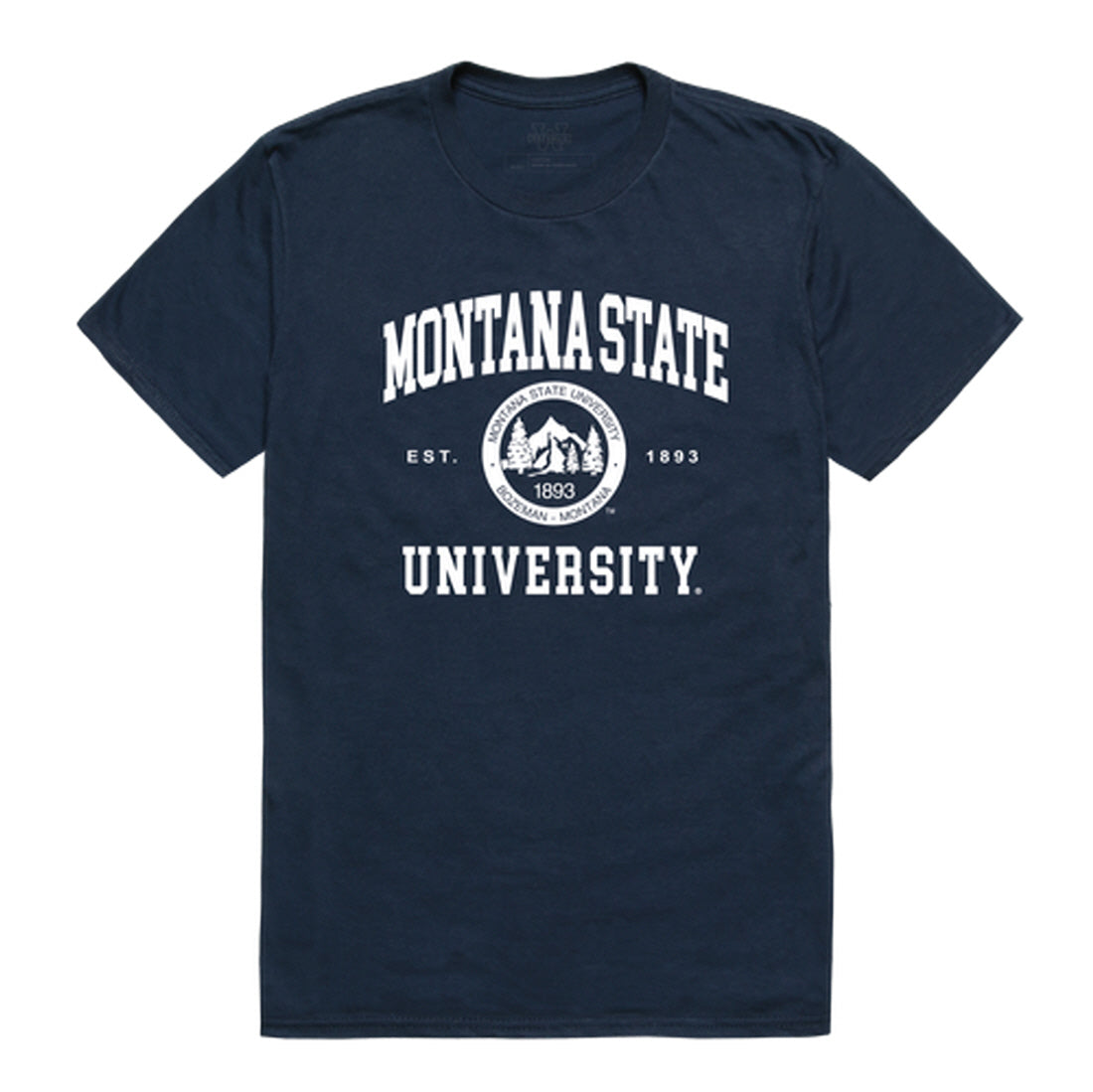 Montana State University Bobcats Seal College Tee T-Shirt