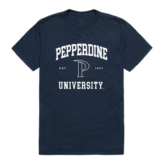 Pepperdine University Waves Seal College Tee T-Shirt