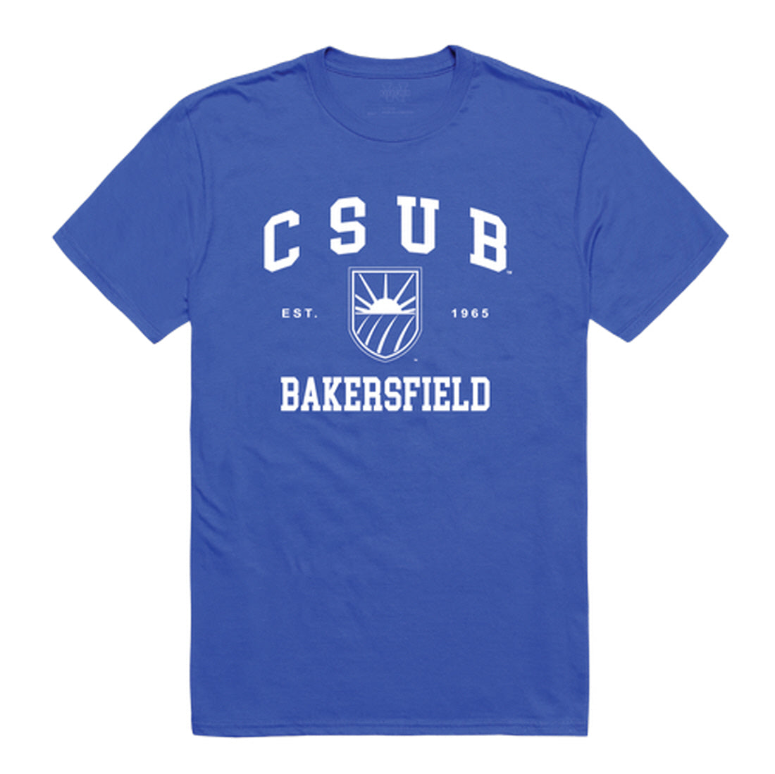 California State University Bakersfield Roadrunners Seal College Tee T-Shirt