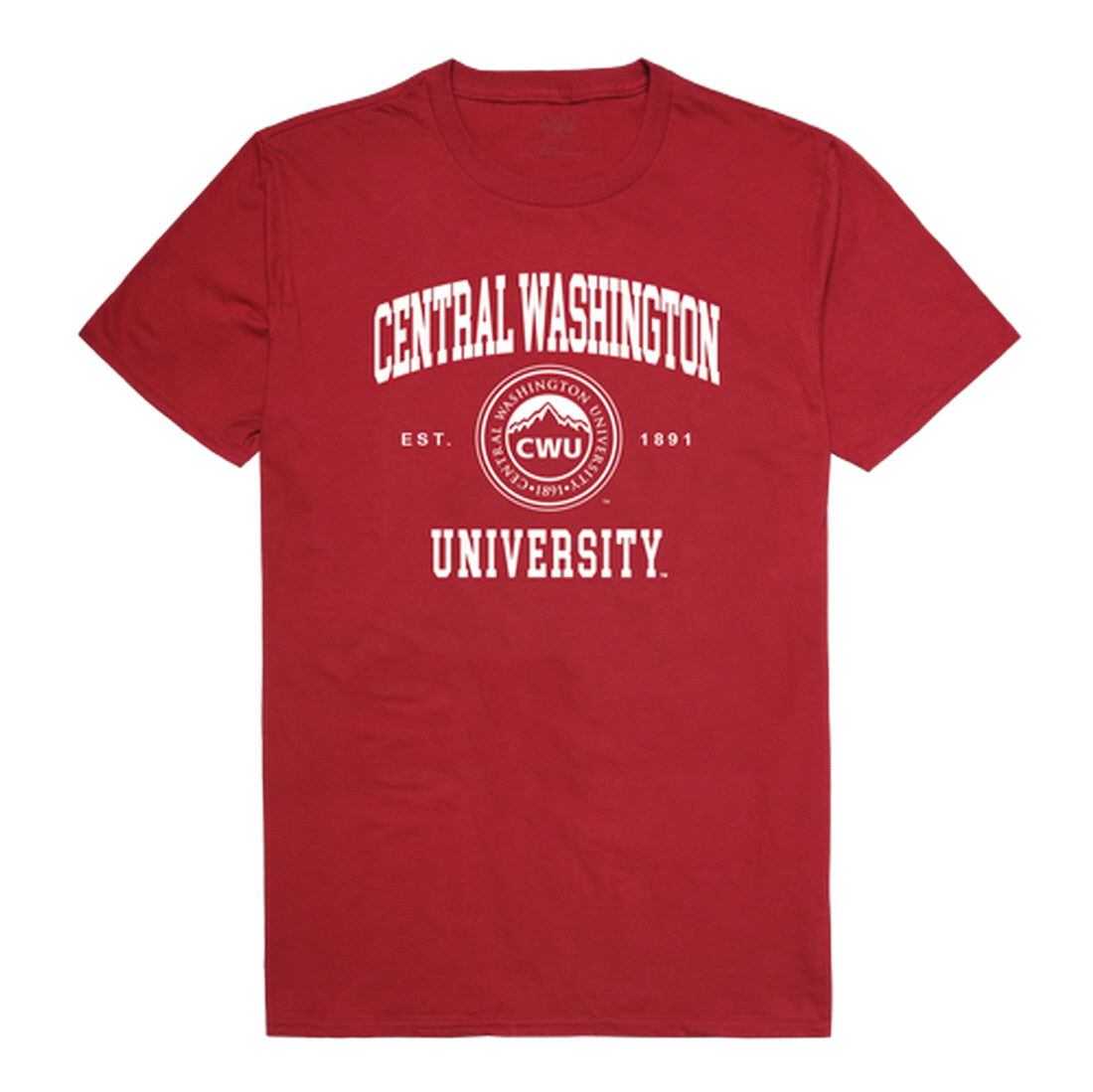 Central Washington University Wildcats Seal College Tee T-Shirt