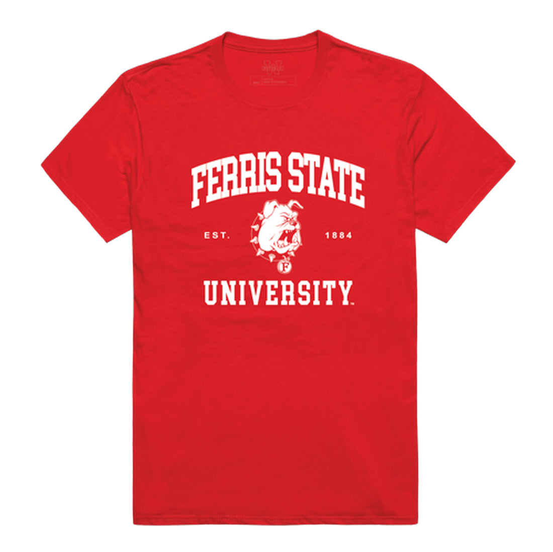 Ferris State University Bulldogs Seal College Tee T-Shirt