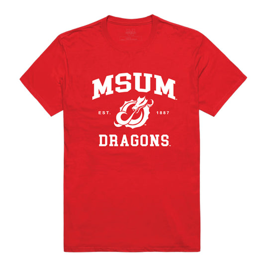 MSUM Minnesota State University Moorhead Dragons Seal College Tee T-Shirt