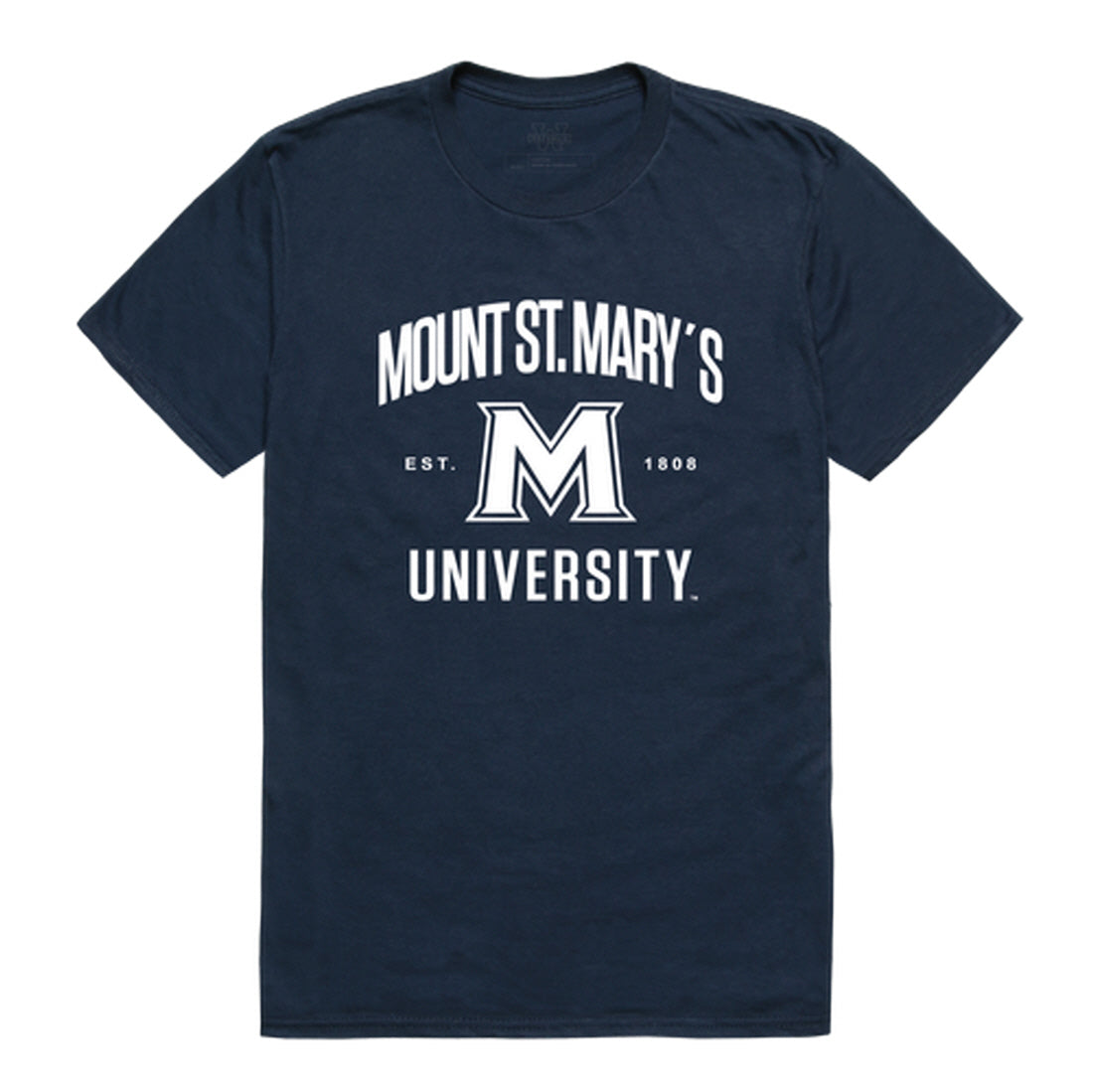 Mount St. Mary's University Mountaineers Seal College Tee T-Shirt