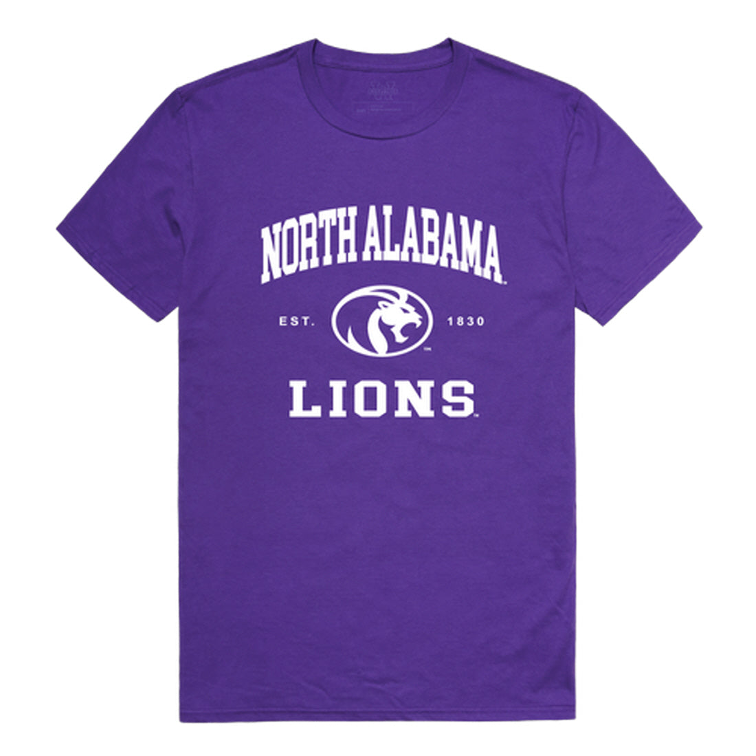 University of North Alabama Lions Seal College Tee T-Shirt