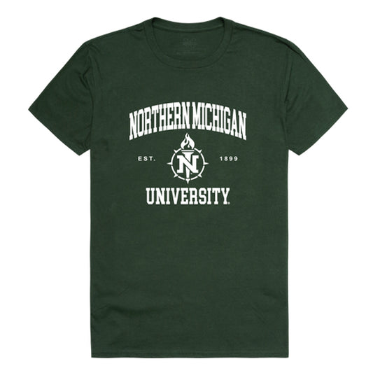 NMU Northern Michigan University Wildcats Seal College Tee T-Shirt