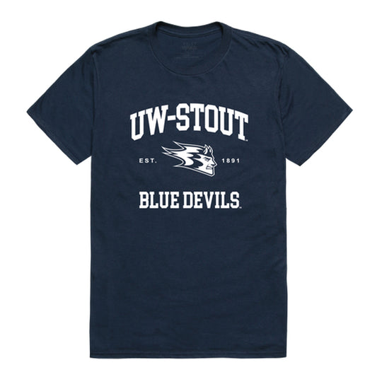 University of Wisconsin-Stout Blue Devils Seal College Tee T-Shirt