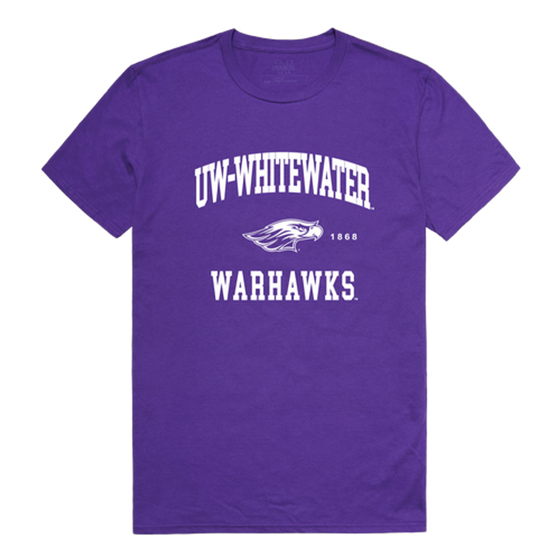 University of Wisconsin-Whitewater Warhawks Seal College Tee T-Shirt