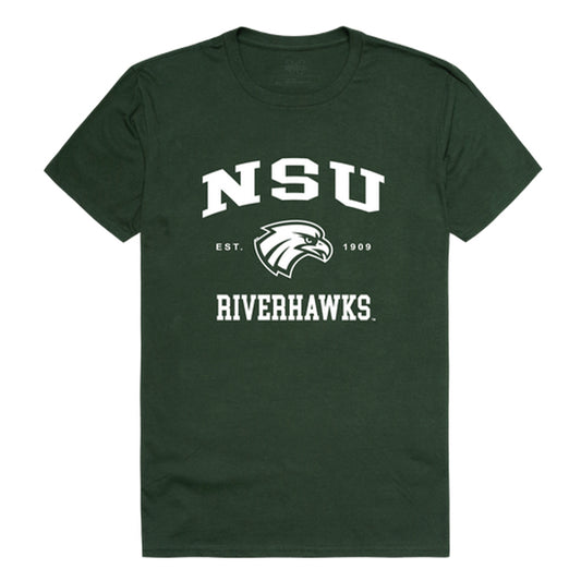 Northeastern State University Riverhawks Seal College Tee T-Shirt